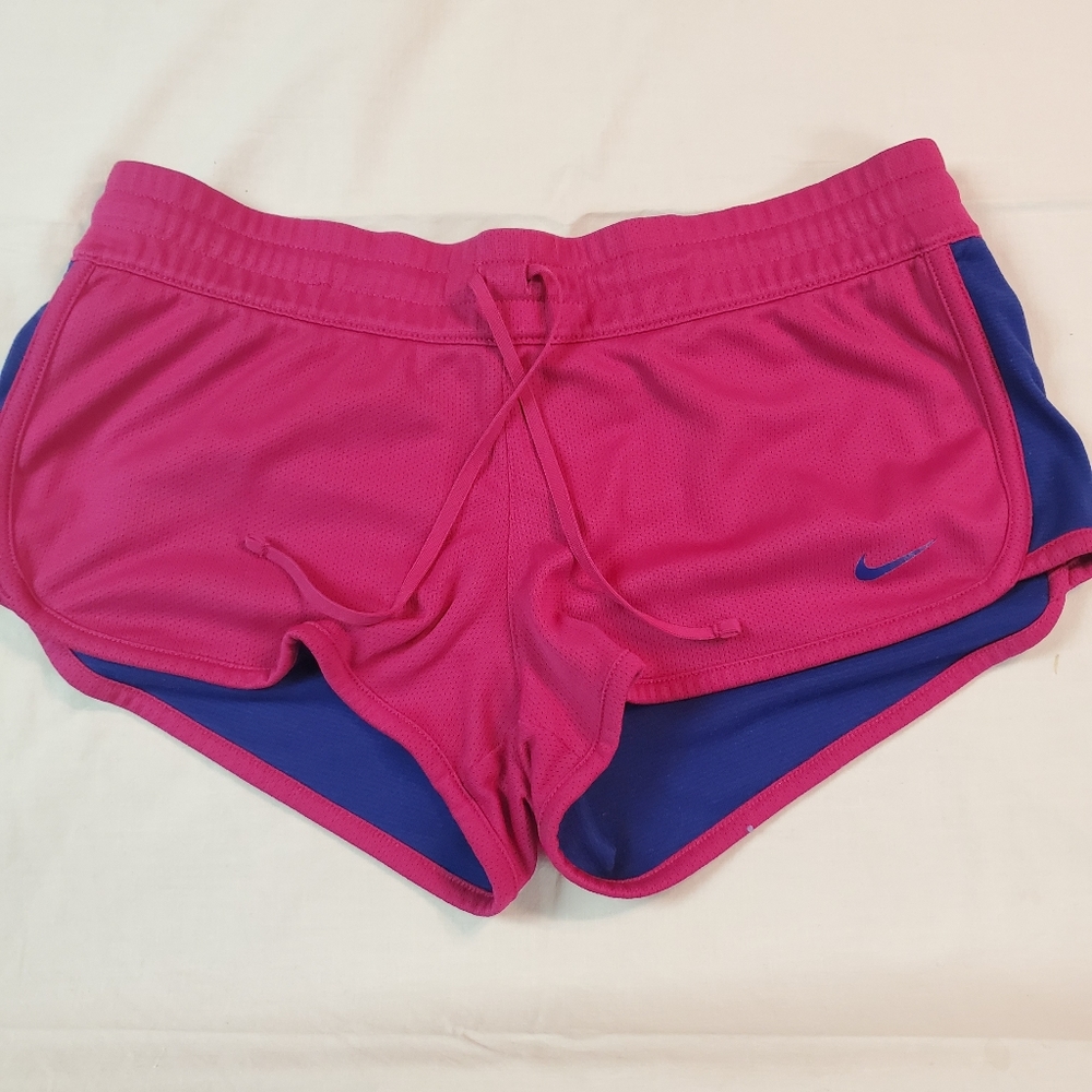 Nike track running shorts